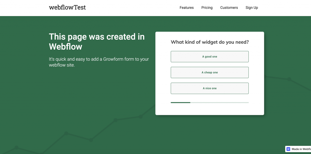 Screenshot: 4 – Make some cosmetic adjustments to your form