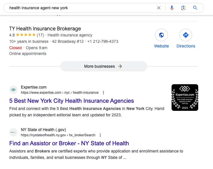 Screenshot: 15. Get Seen On Local Search