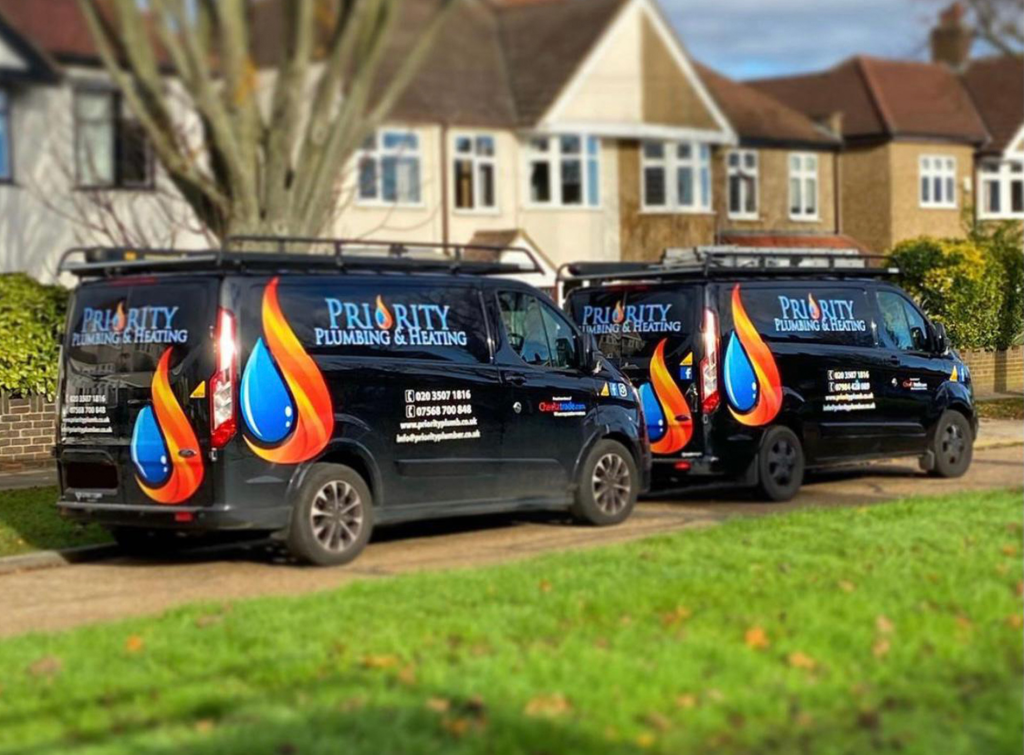 Vans also make a great mobile billboard!