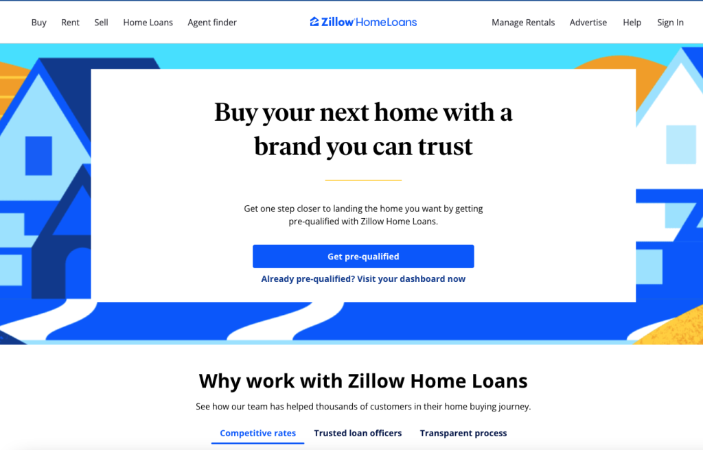 Zillow Home Loans es siempre un lugar popular entre los clientes potenciales