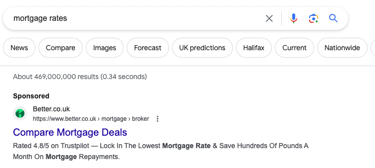 Los anuncios PPC de este tipo pueden resultar caros.