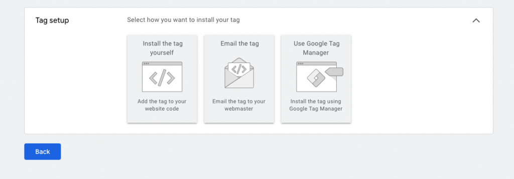 Screenshot: 1 – Take note of your Google Ads conversion ID and label
