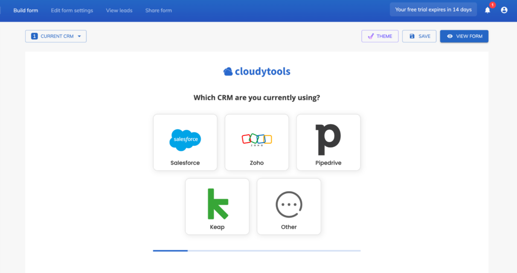 Screenshot: Step 4: Save and Preview the Form