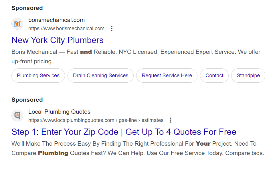 Screenshot: 4. Paid Ads
