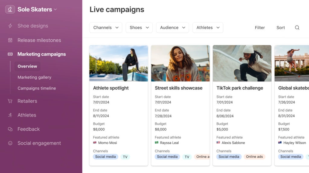 Screenshot: 2. Airtable
