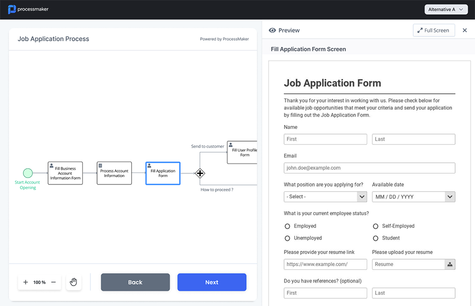Screenshot: 9. ProcessMaker