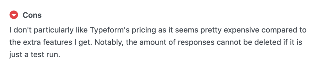 Screenshot: Expensive