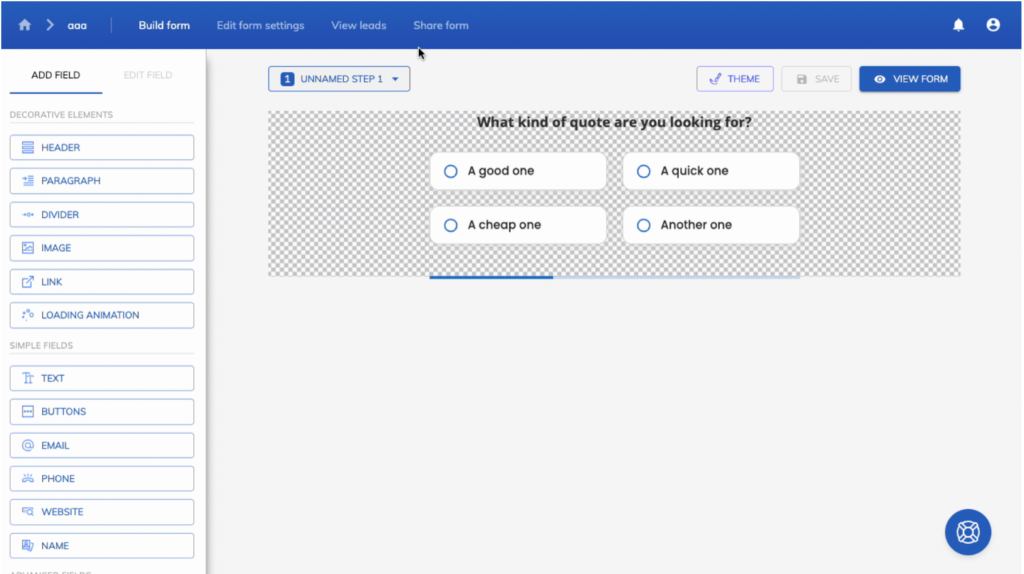 Screenshot: Optimize the Opt-In Form