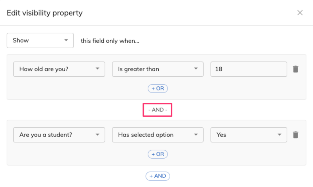 Screenshot: Gather Budget Insights During Form Completion