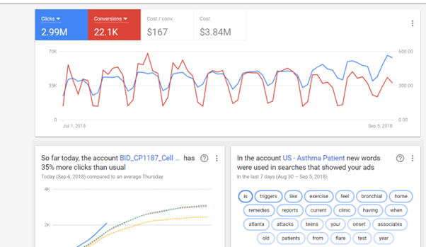 Screenshot: 6. Annunci di Google