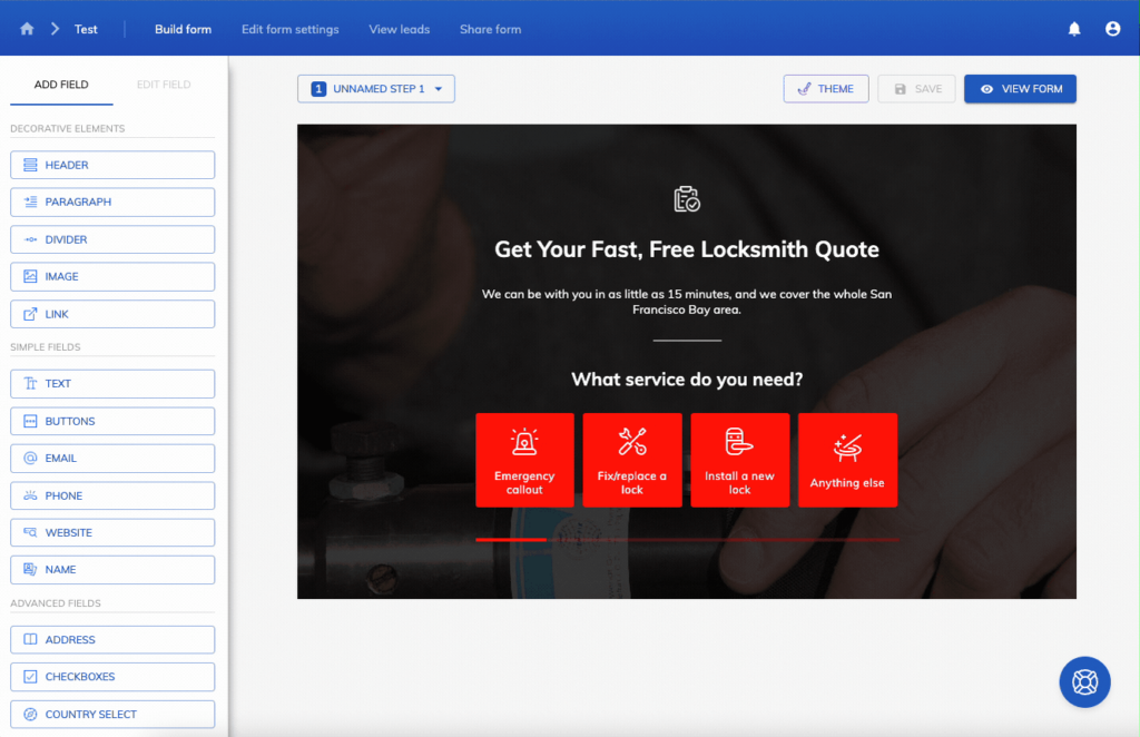 Example: Growform’s multi-step forms help businesses collect detailed lead insights while keeping engagement high.