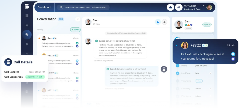 Screenshot: 5. Structurely