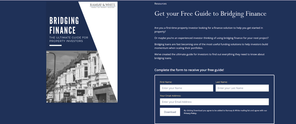 Screenshot: Creating a Squeeze Page that Works (5 Best Practices)