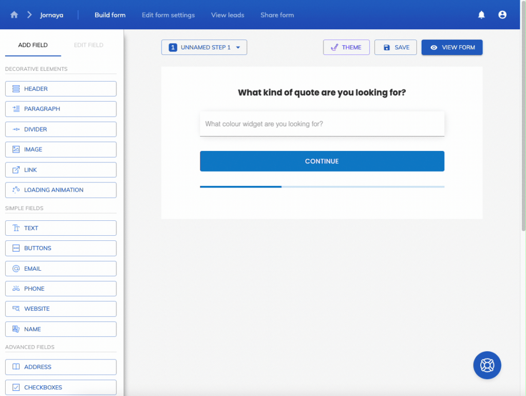 Screenshot: 10. Jornaya-Integrated Forms