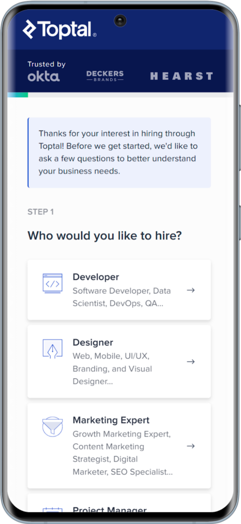 Screenshot: 1. Break Forms Into Steps and Structure Them Logically