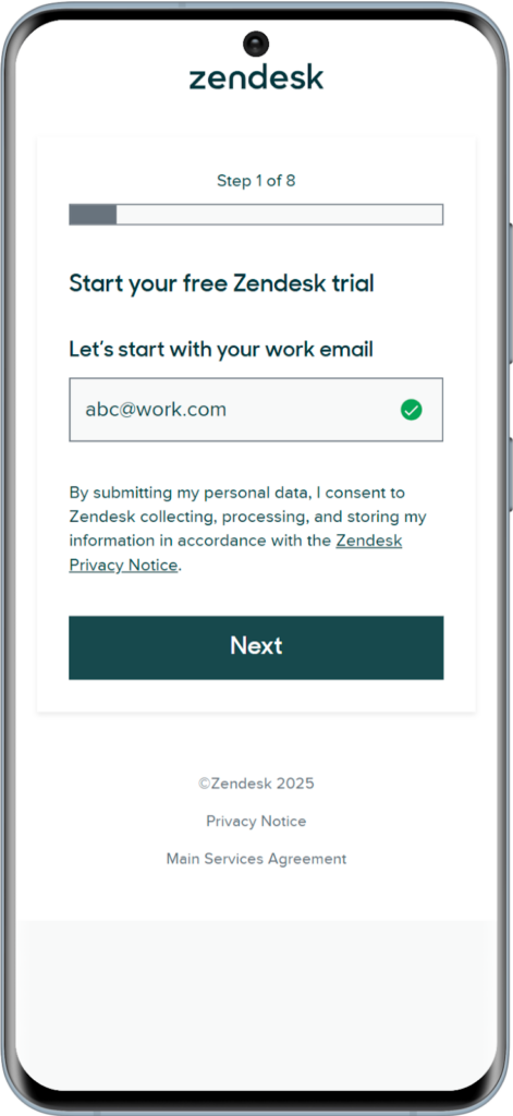 Screenshot: 2. Use a Responsive, Mobile First Layout