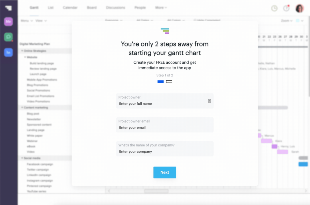 Screenshot: 1. List Quality Control