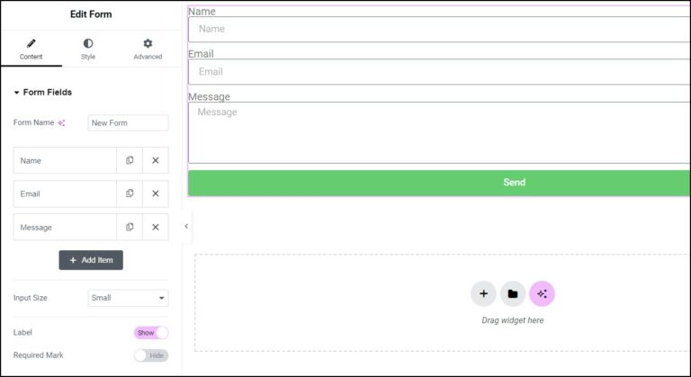 Capture d’écran : Voici comment utiliser le formulaire multi-étapes natif d’Elementor