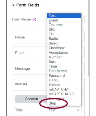 Capture d’écran : Voici comment utiliser le formulaire multi-étapes natif d’Elementor