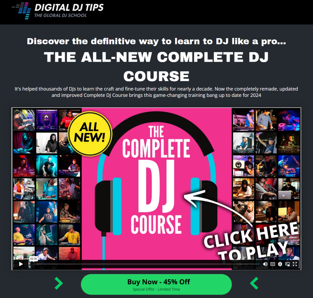 Screenshot: 9. Digital DJ Tips Kurs Trichter