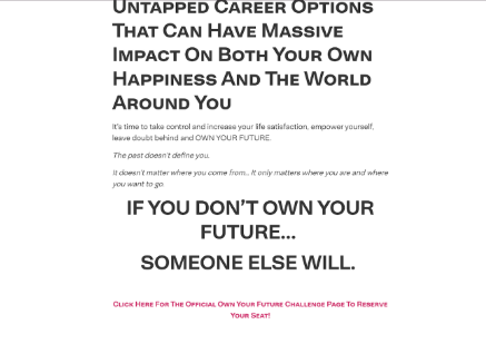Screenshot: 8. Tony Robbins & Dean Graziosi – „Zeit zum Aufblühen“ Webinar