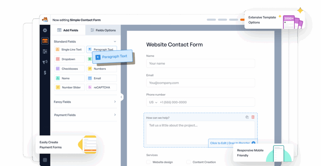 Screenshot: 7. WPForms