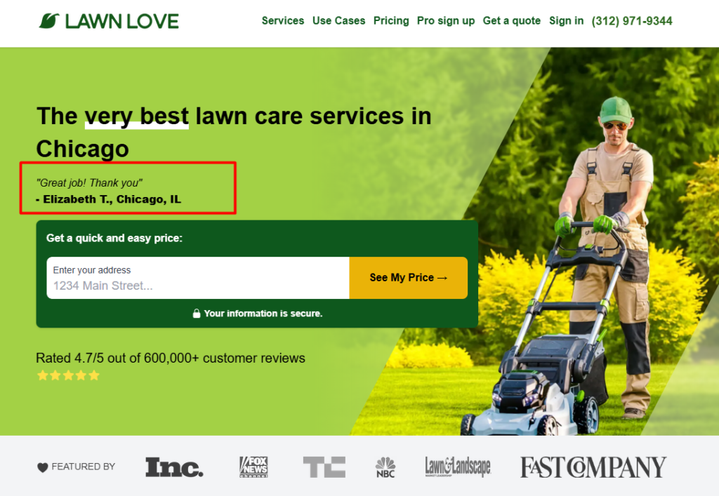 Screenshot: Step 4: Strengthen Your Page With Local Content and Reviews