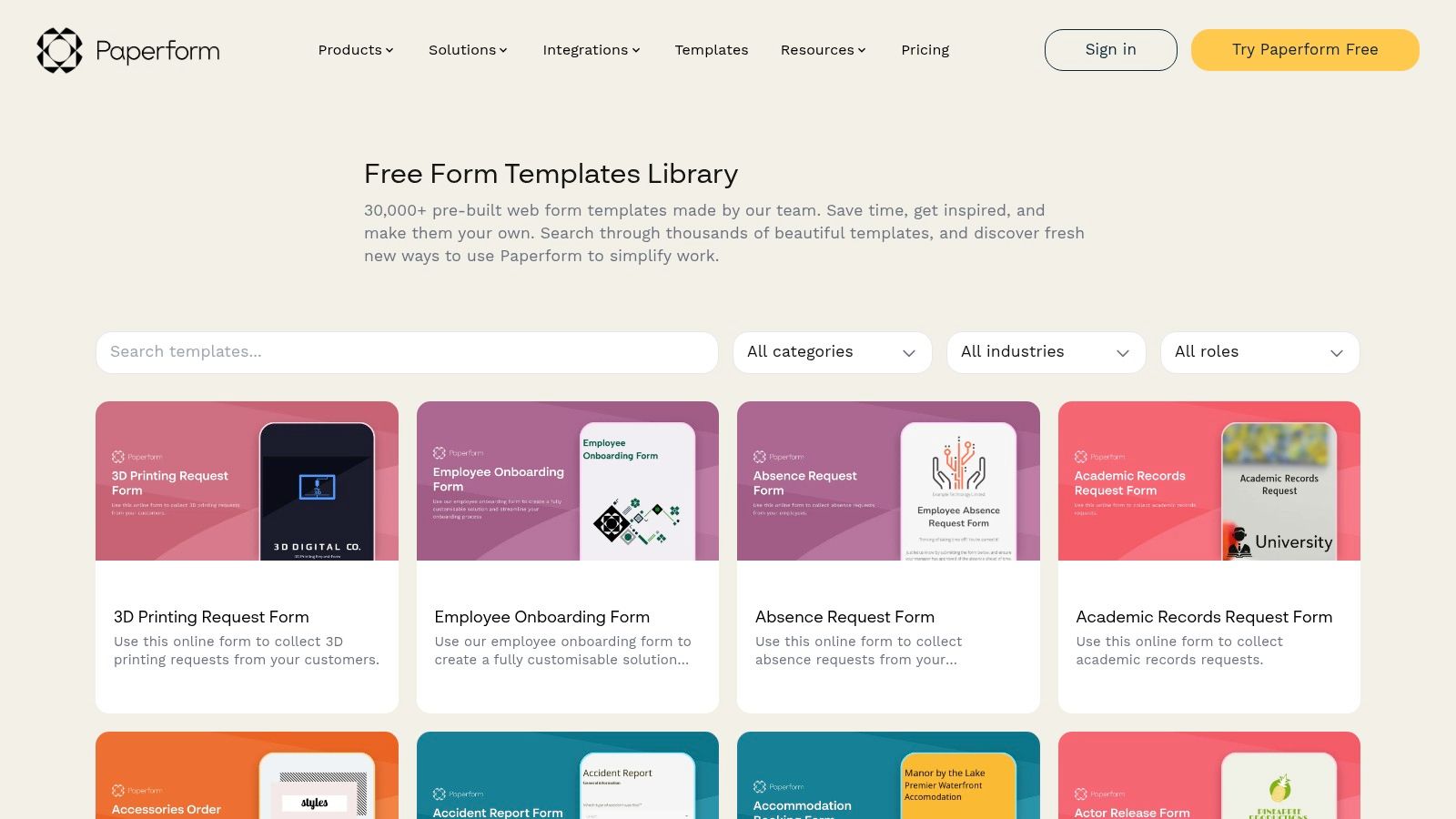 Paperform