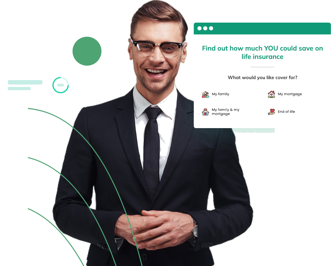 Finance lead generation man