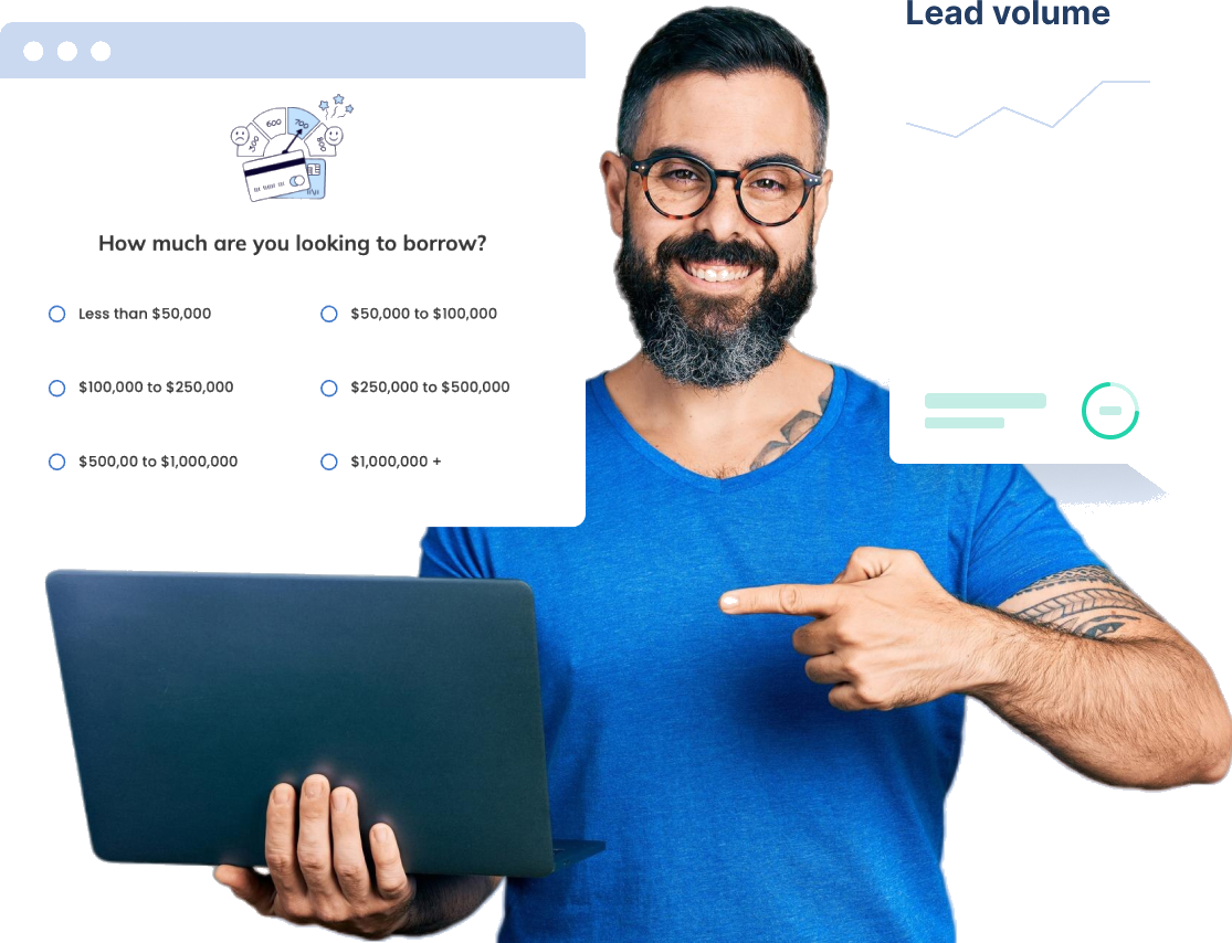 Lead generation person