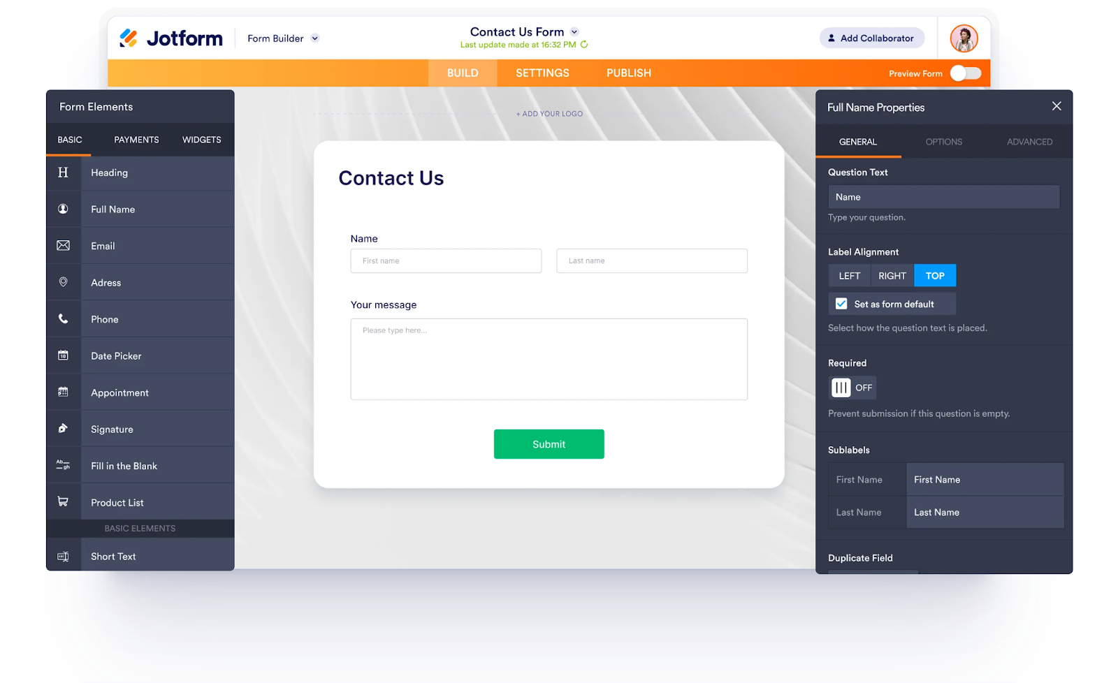 Screenshot: What Is Jotform?