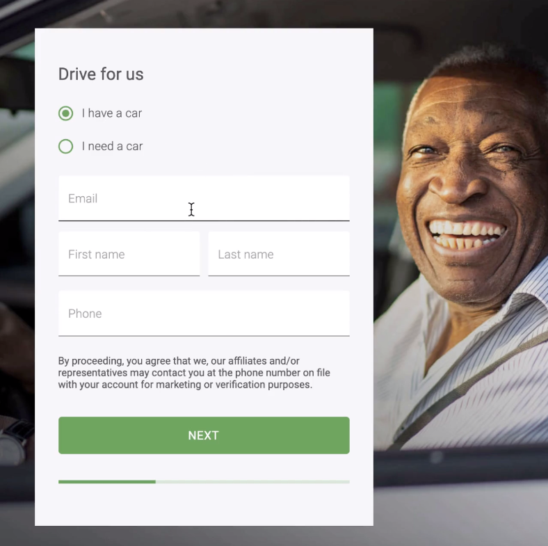 Screenshot: 5 – Create custom forms for each campaign