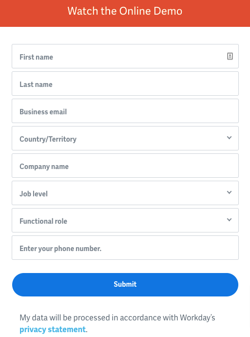 Screenshot: What is a lead capture form?